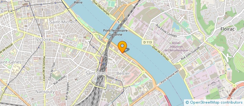 localisation de l'entreprise SOCIETE LOCALE D'EPARGNE BEARN à BORDEAUX