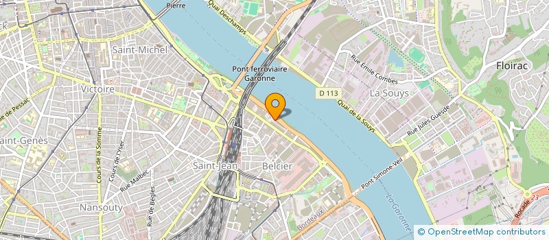 localisation de l'entreprise SOCIETE LOCALE D EPARGNE BORDEAUX-GARONNE à BORDEAUX