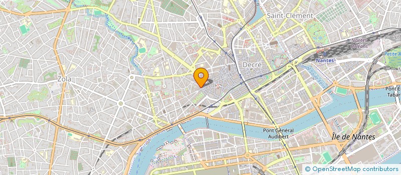 localisation de l'entreprise SOCIETE LOCALE D'EPARGNE FINISTERE NORD  NANTES