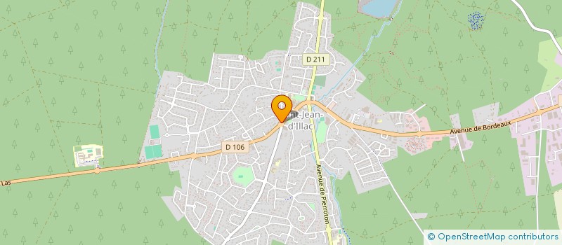 localisation de l'entreprise SOCIETE LOCALE D'EPARGNE MERIGNAC BASSIN  SAINT-JEAN-D'ILLAC