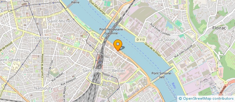 localisation de l'entreprise SOCIETE LOCALE D' EPARGNE PAYS BASQUE à BORDEAUX
