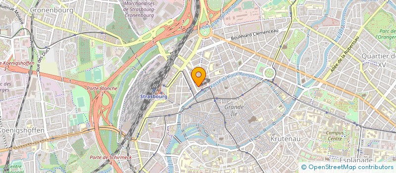 localisation de l'entreprise SOCIETE LOCALE D'EPARGNE PAYS DE COLMAR ALSACE à STRASBOURG