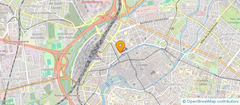 localisation de l'entreprise SOCIETE LOCALE D'EPARGNE SUD ALSACE à STRASBOURG