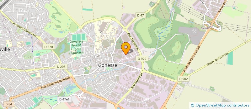 localisation de l'entreprise SOCIETE LOCATION CAMIONS à GONESSE