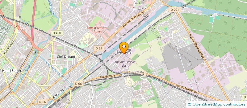 localisation de l'entreprise SOCIETE LOCATION IMMEUBLES ET MATERIEL  ILLZACH