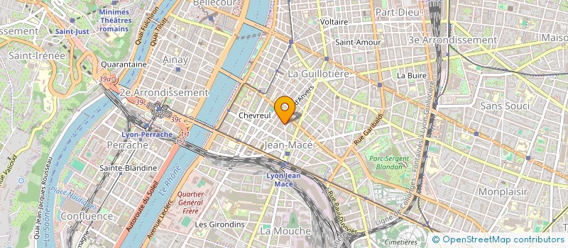 localisation de l'entreprise SOCIETE LOCATION SALLE AMENAGEE  LYON