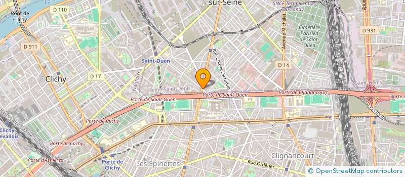 localisation de l'entreprise SOCIETE LOCATION TRANSPORTS BARALE à SAINT-OUEN-SUR-SEINE