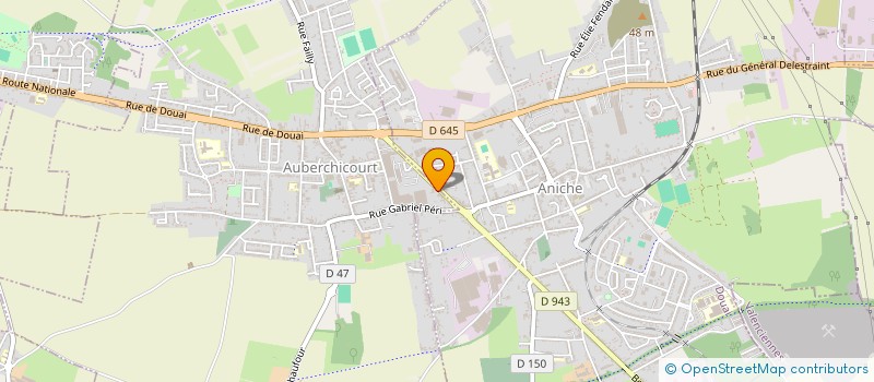 localisation de l'entreprise SOCIETE LOCATIVE PARMENTIER FRERES  AUBERCHICOURT