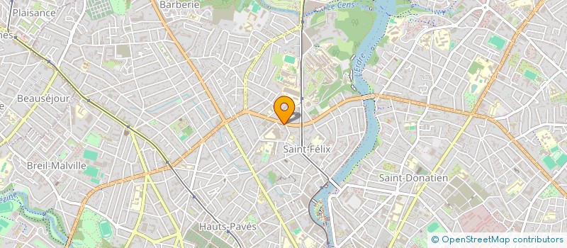 localisation de l'entreprise SOCIETE LODA à NANTES