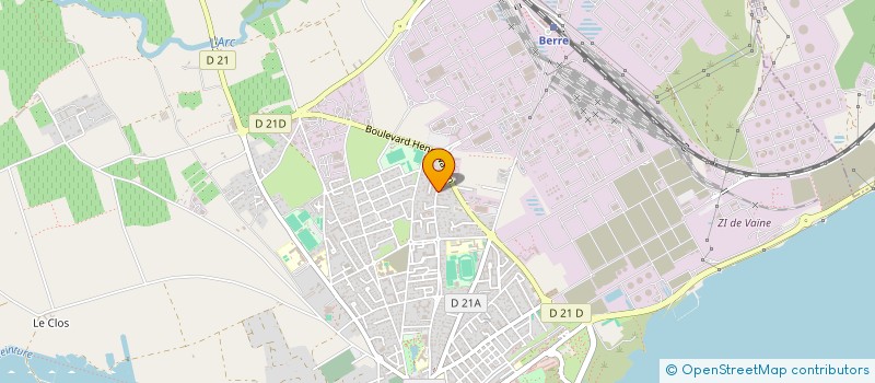 localisation de l'entreprise SOCIETE LOG à BERRE-L'ETANG