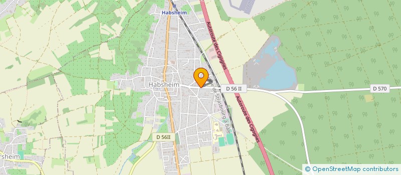 localisation de l'entreprise SOCIETE LOGISCEV à HABSHEIM