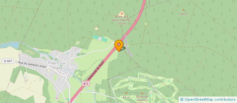 localisation de l'entreprise SOCIETE LOGISTIQUE DE TRANSPORTS  LA CHAPELLE-EN-SERVAL