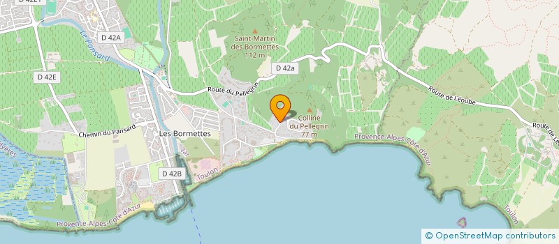 localisation de l'entreprise SOCIETE LOIC GUILMOTO  LA LONDE-LES-MAURES