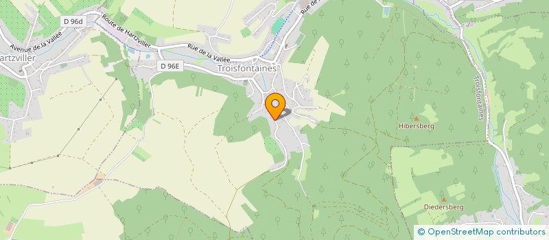 localisation de l'entreprise SOCIETE LOMBARD FRERES  TROISFONTAINES