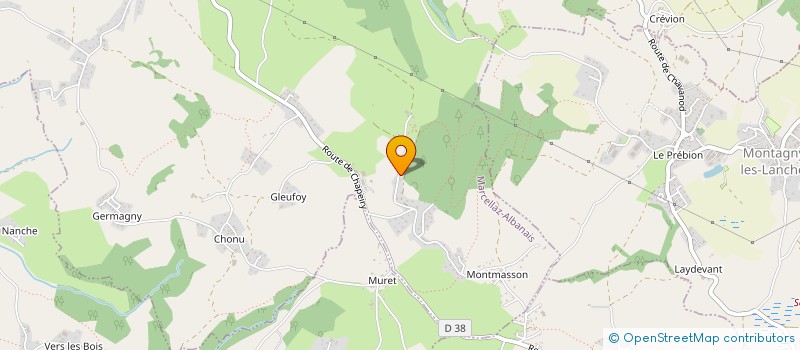localisation de l'entreprise SOCIETE LONGCHAMP à MARCELLAZ-ALBANAIS