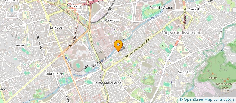 localisation de l'entreprise SOCIETE LORIS  MARSEILLE