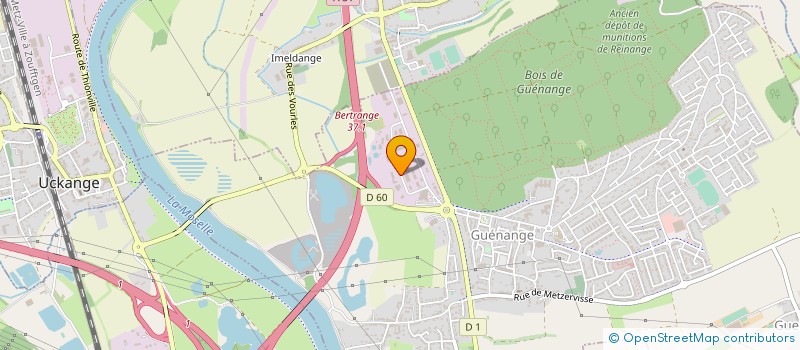 localisation de l'entreprise SOCIETE LORRAINE D'ENTREPRISES ELECTRIQUES à GUENANGE