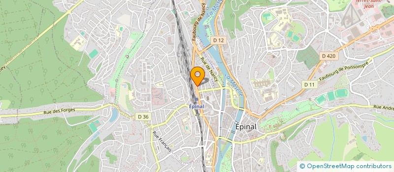 localisation de l'entreprise SOCIETE LORRAINE D'EQUIPEMENTS MENAGERS à EPINAL