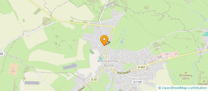 localisation de l'entreprise SOCIETE LORRAINE D IMPRIMERIE  ROHRBACH-LES-BITCHE