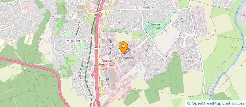 localisation de l'entreprise SOCIETE LORRAINE DE FERMETURES MOSER à HEILLECOURT