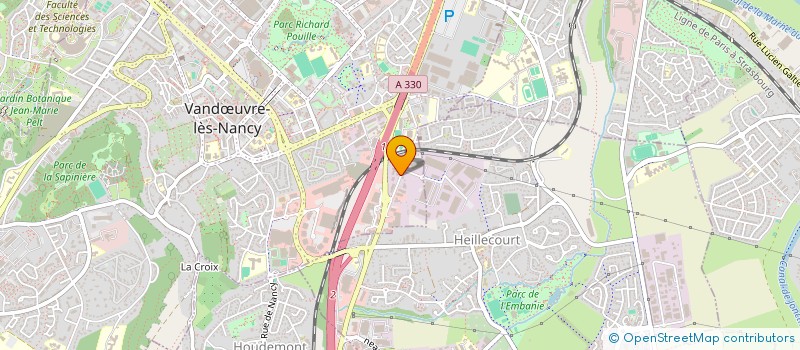 localisation de l'entreprise SOCIETE LORRAINE DE MATERIEL à VANDŒUVRE-LES-NANCY
