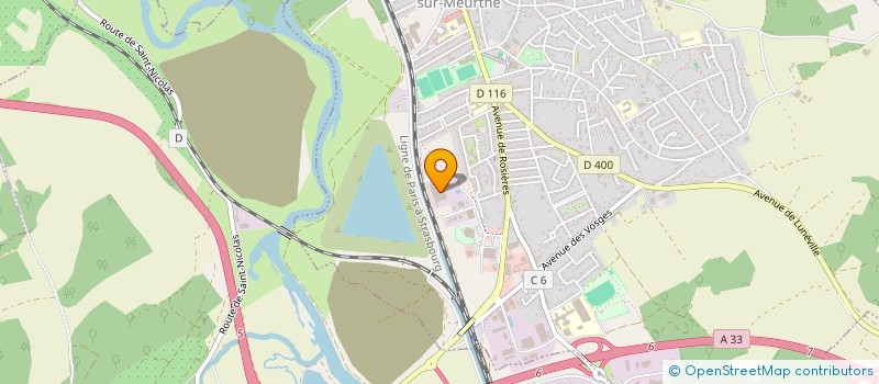 localisation de l'entreprise SOCIETE LORRAINE DE TRANSPORTS à DOMBASLE-SUR-MEURTHE