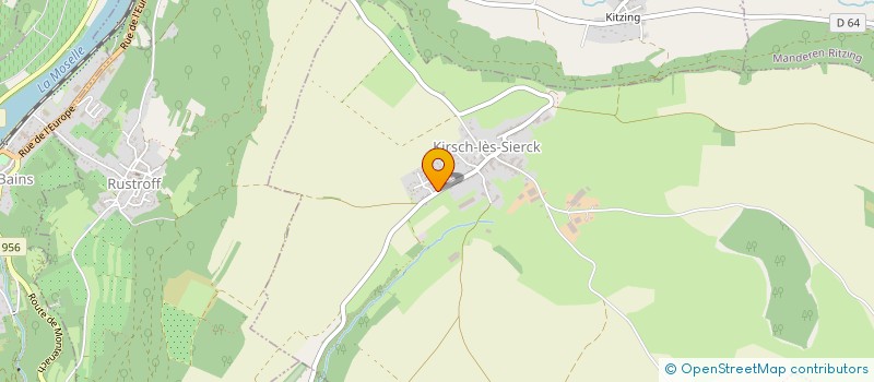 localisation de l'entreprise SOCIETE LORRAINE TOITURE à RUSTROFF