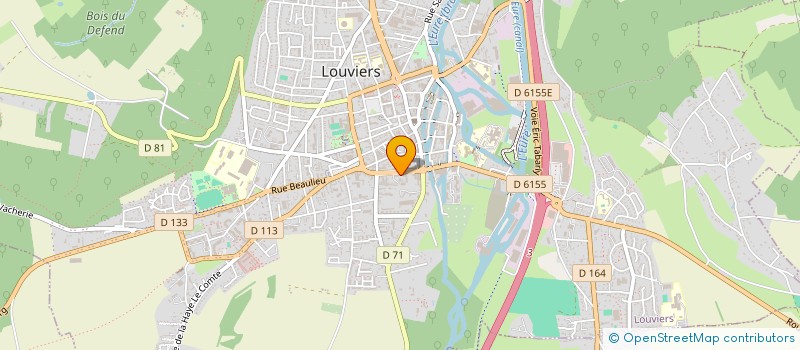 localisation de l'entreprise SOCIETE LOVERIENNE DE RADIOLOGIE à LOUVIERS