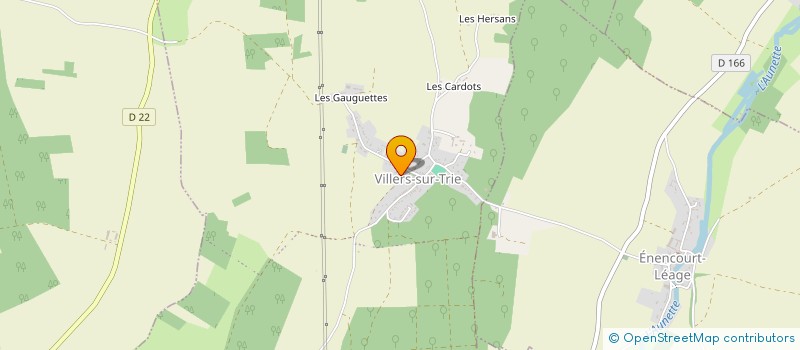 localisation de l'entreprise SOCIETE LPL  TRIE-CHATEAU