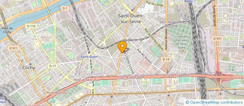 localisation de l'entreprise SOCIETE LUC BOILLOT IMMOBILIER à SAINT-OUEN-SUR-SEINE