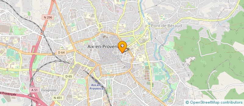 localisation de l'entreprise SOCIETE LUCCIARDI BELLEMANIERE, WATRIN, GIRAUD SOCIETE D'AVOCATS à AIX-EN-PROVENCE