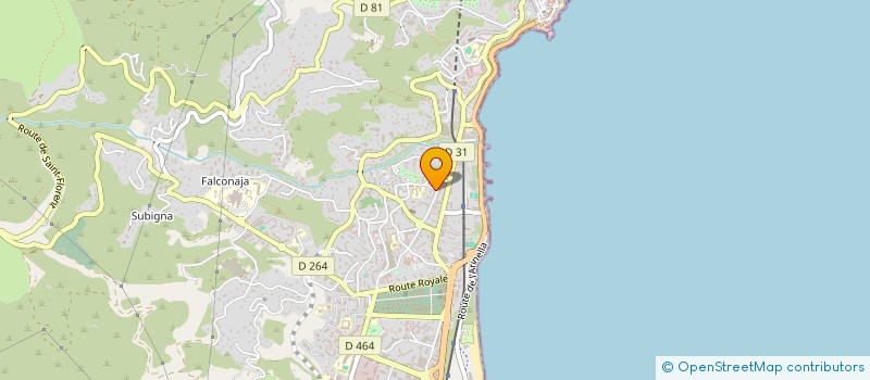 localisation de l'entreprise SOCIETE LUCCIONI DON PETRU à BASTIA