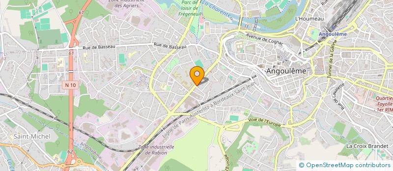 localisation de l'entreprise SOCIETE LUCONNAISE DE PAPETERIE à ANGOULEME