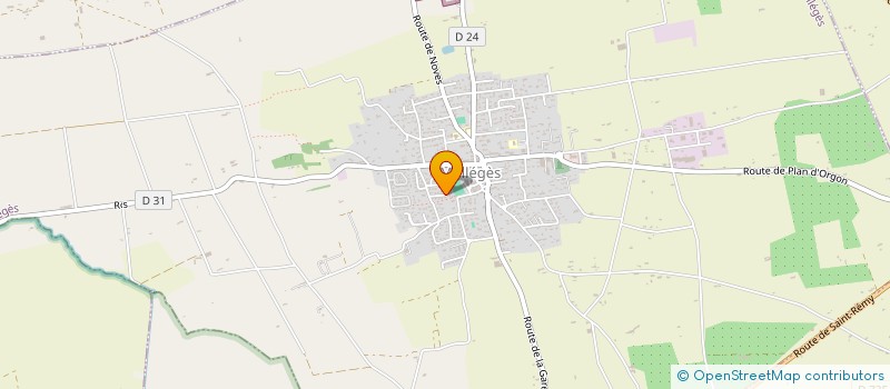 localisation de l'entreprise SOCIETE LUDI  MOLLEGES