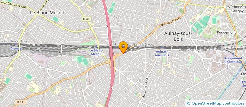localisation de l'entreprise SOCIETE LUSITANA RAVALEMENT TAVARES à AULNAY-SOUS-BOIS