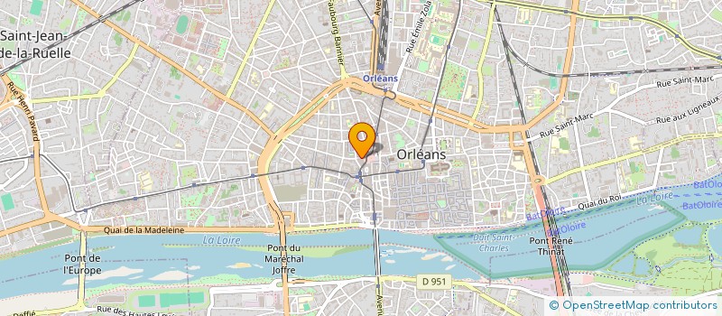 localisation de l'entreprise SOCIETE LYAUTEY à ORLEANS