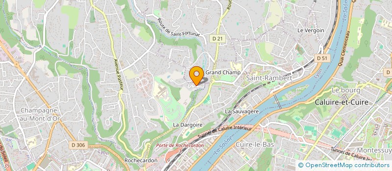 localisation de l'entreprise SOCIETE LYONNAISE D'EXPERTISE, D'ETUDE ET DE DEVELOPPEMENT - ALTERNATIVE TECHNOLOGIES  SAINT-DIDIER-AU-MONT-D OR