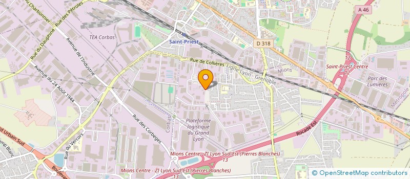 localisation de l'entreprise SOCIETE LYONNAISE D'INTERVENTION RAPIDE à MIONS