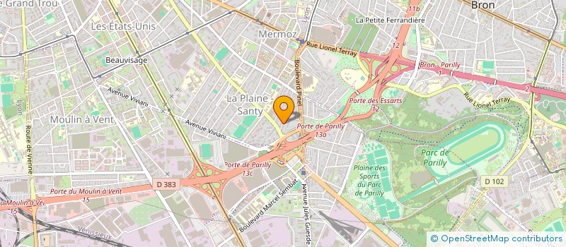 localisation de l'entreprise SOCIETE LYONNAISE D'ISOLATION  LYON