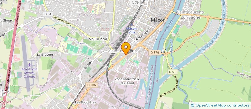 localisation de l'entreprise SOCIETE LYONNAISE DE DISTRIBUTION à MACON