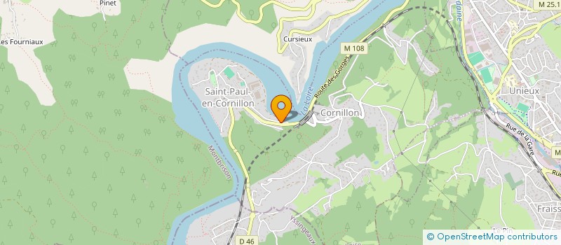 localisation de l'entreprise SOCIETE LYONNAISE DE DISTRIBUTION INDUSTRIELLE  SAINT-PAUL-EN-CORNILLON