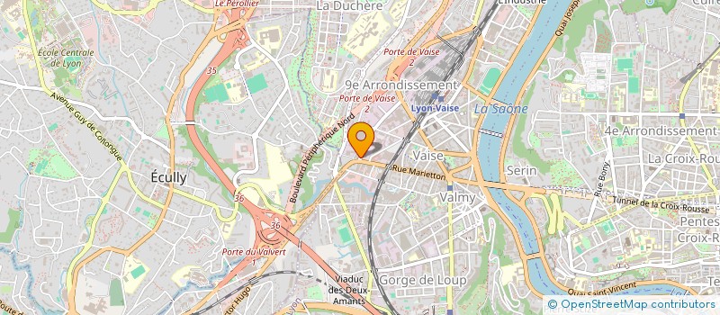 localisation de l'entreprise SOCIETE LYONNAISE DE VOIES FERREES  LYON