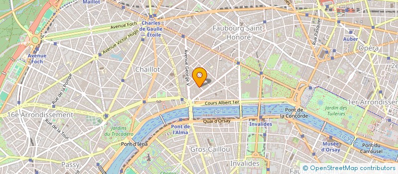 localisation de l'entreprise SOCIETE LYS INTERNATIONAL à PARIS