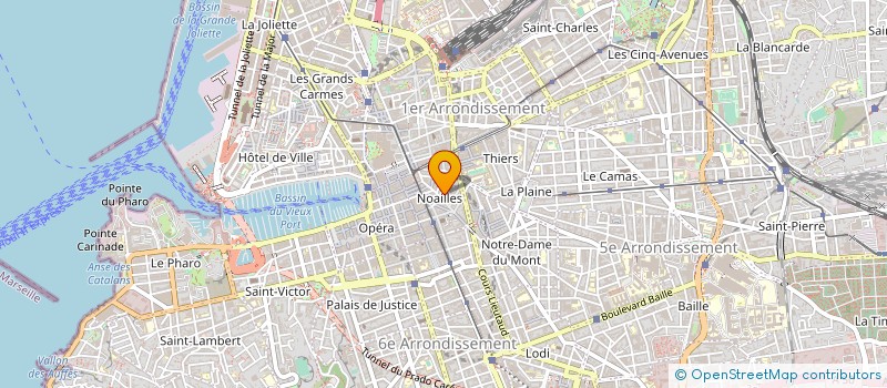 localisation de l'entreprise SOCIETE M. BERNARD à MARSEILLE