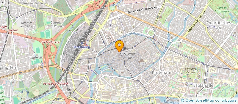 localisation de l'entreprise SOCIETE M.C.P. à STRASBOURG