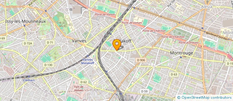 localisation de l'entreprise SOCIETE M D M à LEVALLOIS-PERRET