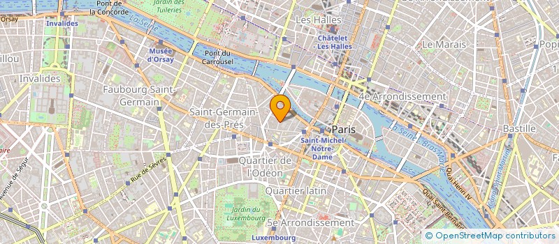 localisation de l'entreprise SOCIETE M L  PARIS