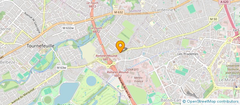 localisation de l'entreprise SOCIETE M.L SERVICES à TOULOUSE