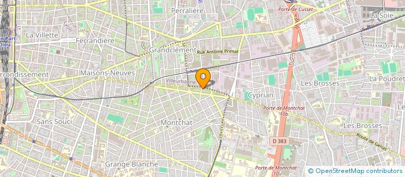 localisation de l'entreprise SOCIETE M. LE COULTRE à LYON