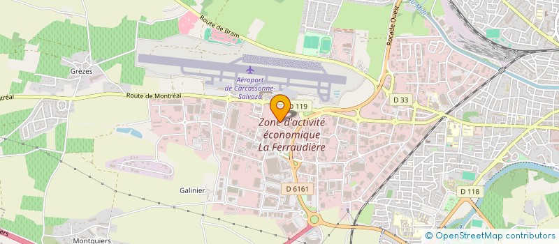 localisation de l'entreprise SOCIETE M.M.J. à CARCASSONNE